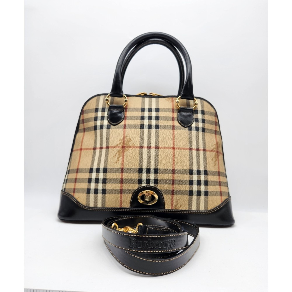 ❤️SOLD❤️BURBERRY Alma Handbag w/ Strap 193BURXCAJ